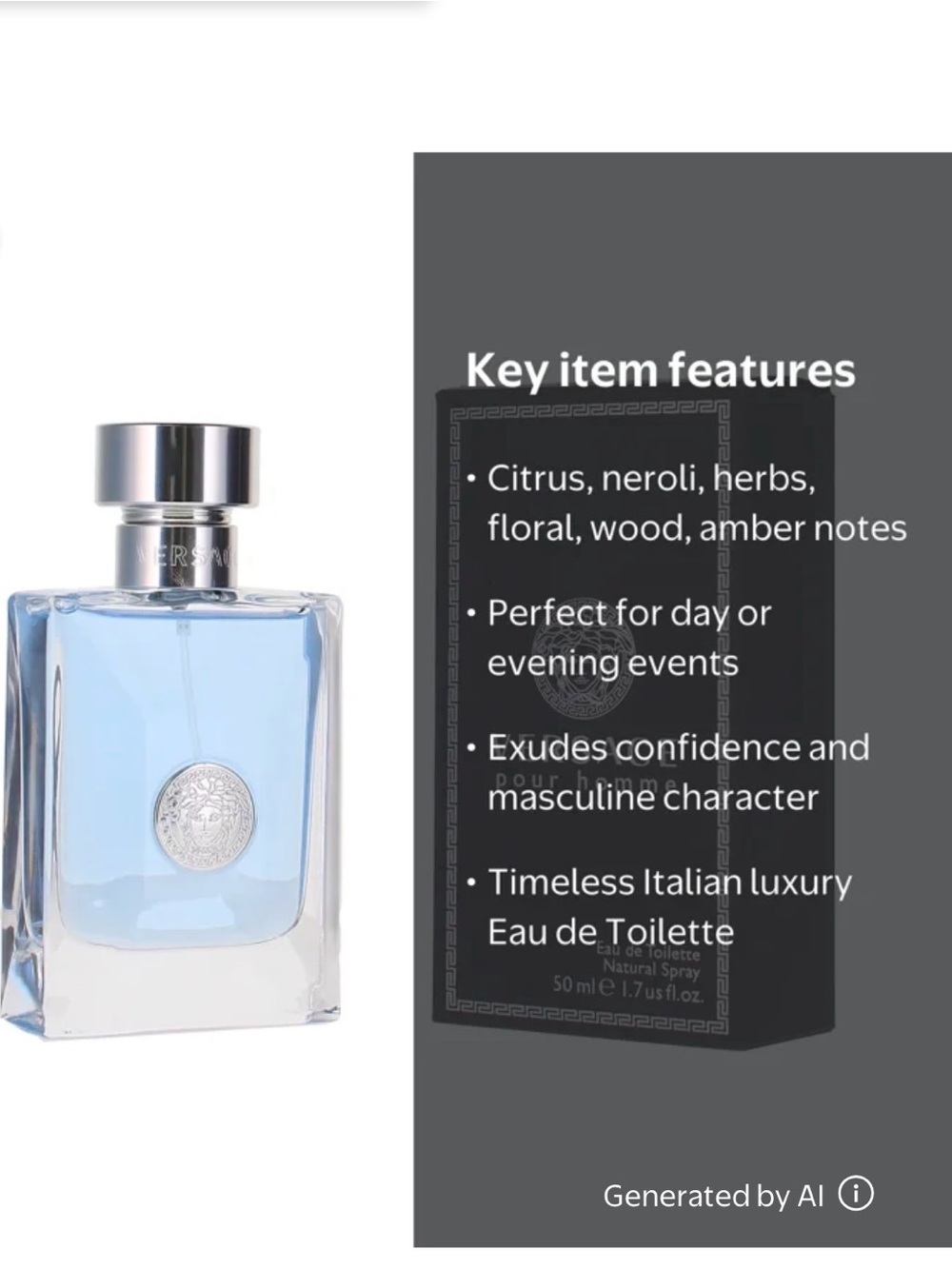 Versace Pour Homme Eau de Toilette